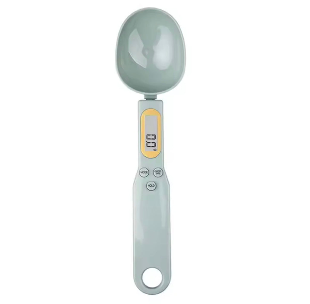 ميزان مطبخ إلكتروني رقمي على شكل ملعقة – 500 جم / دقة 0.1 جم
